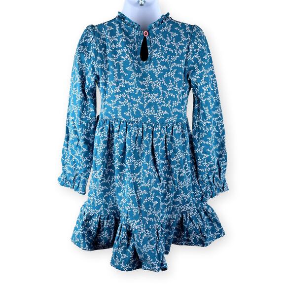 Matilda Jane Just Imagine Zoey Floral Smocked Girls NWT Dress Size 4 - Picture 4 of 10
